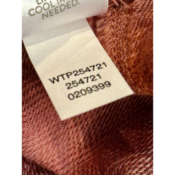 J Jill Brushed Cotton Modal Tiered Plaid Ombre Tunic Size M Medium EUC!!! - Picture 6 of 6